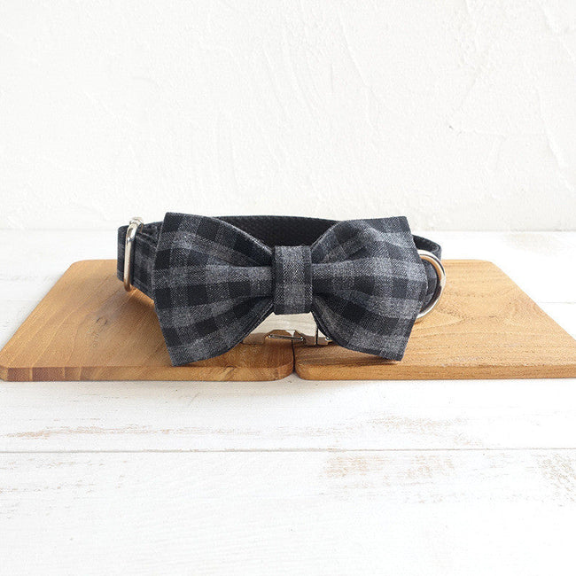 Pet Bowtie Collar and Leash Set Main Image