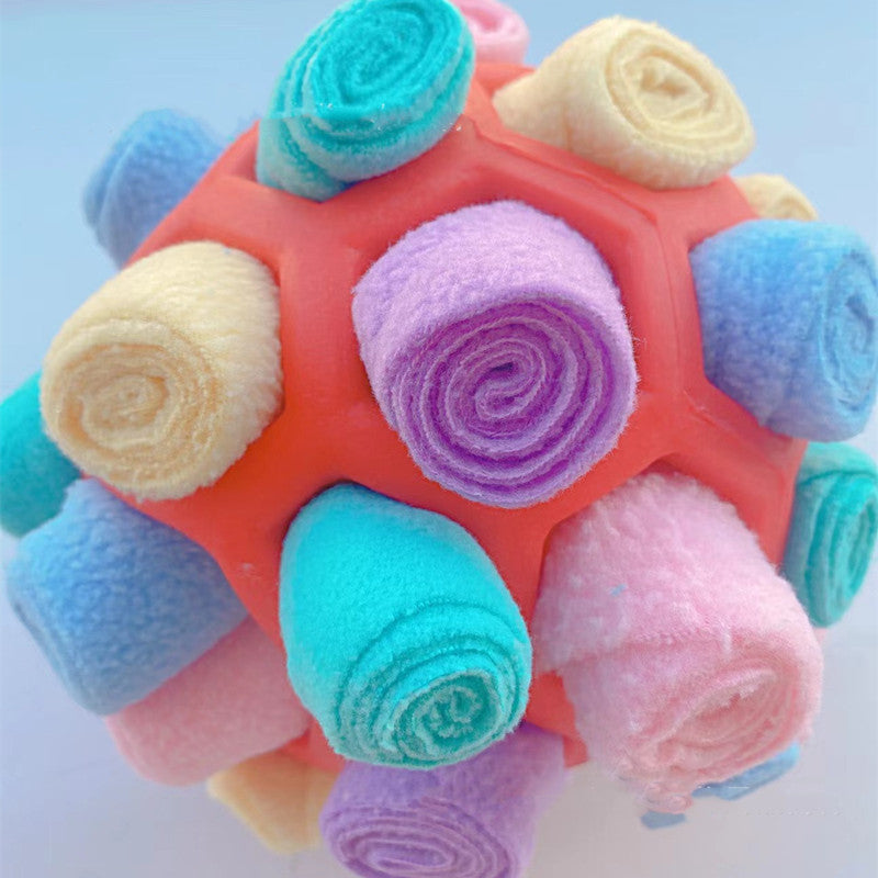 Pets Sniff Toy - Bubble Rubber Balls, Educational