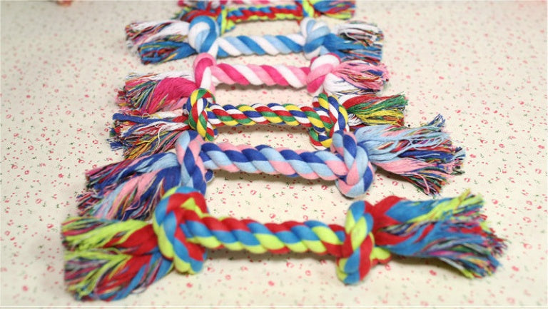 Dog Chew toy - Double Knot Cotton Rope Toy