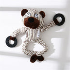 Dog Toy Corduroy Chew Toys - Squeaky Plush Animals