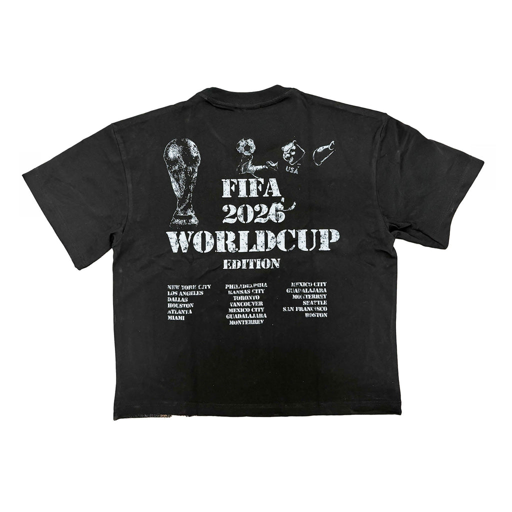 Mixed Emotions Black “World Cup” Tee