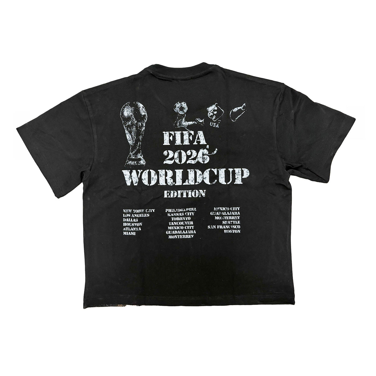 Mixed Emotions Black “World Cup” Tee