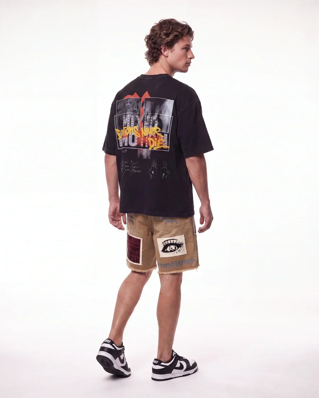 Mixed Emotions Tunes Tee Black