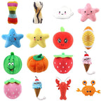 Gooddog Plushie Toys - Fruits Cartoon Foods