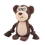 Plush Sound Toy Cotton Pet Toys Interactive Tug Of War