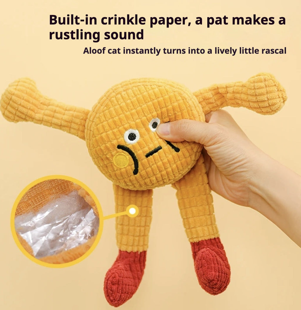 Adorable Squeaky Chew Plush Toys for Dog or Cat