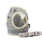 Dog Leash Reflective Strips Go Out At Night Pet Harness and Leash Set