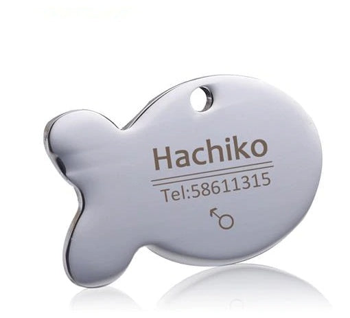 Pet Satiless Steel ID Tags