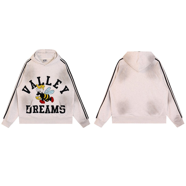 Vale Forever Racing Dreams Cream Hoodie – Vintage Motorsports Hover Image