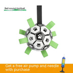 Interactive Dog Football Toy - Soccer Teething Ball With Cute Printing