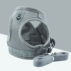 Pet Leash and Breathable Mesh Harness Vest