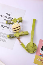 Cute Bee Pet Harness and Leash Set