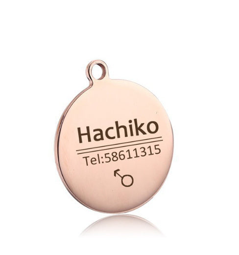 Pet Satiless Steel ID Tags