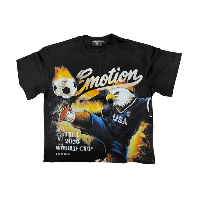 Mixed Emotions Black “World Cup” Tee Hover Image