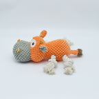 Colorful Cow Dog Chew Toy