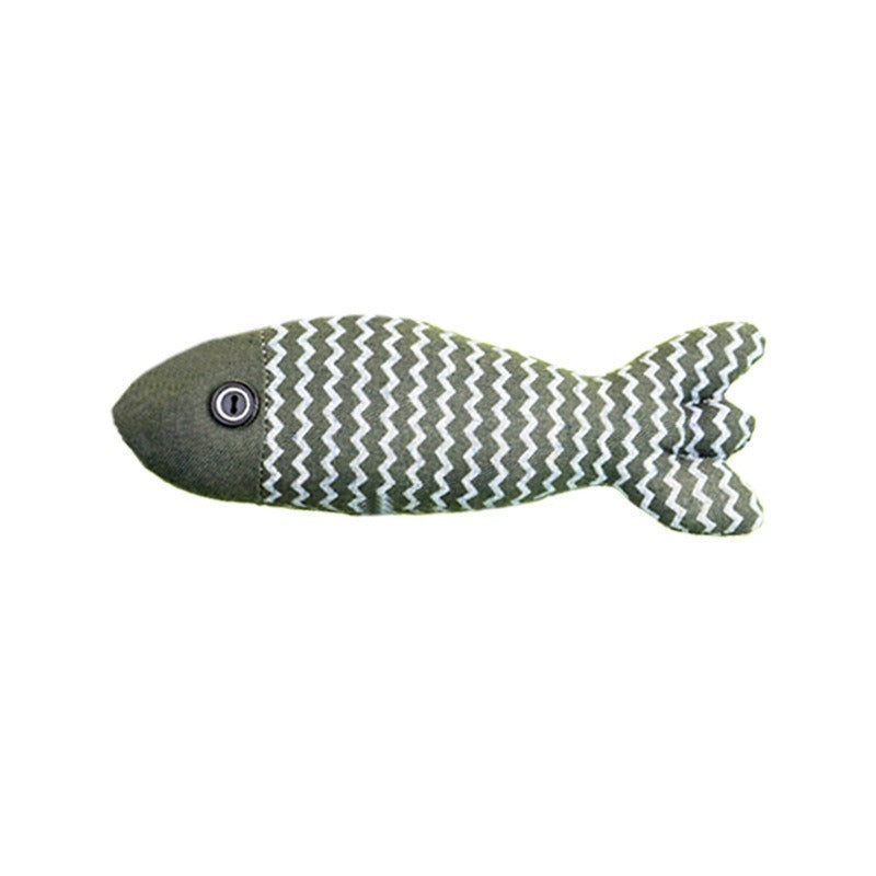 Pet Catnip Fish Toy - Three Colors Suitable For Cats Of All Ages