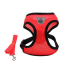 Dog Harness and Leash Fashionable High-end Multi-colour