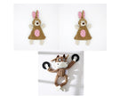 Dog Toy Corduroy Chew Toys - Squeaky Plush Animals
