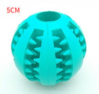 Pet Slow Feeder Rubber Ball Toy