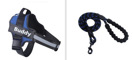 Simple Pet Chest Strap Harness and Leash Set