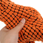 Dinosaur Plush Chew and Sound Dog Toy
