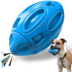 Dog Toy - Rubber Rugby Ball Wear-Resistant Bite-Resistant Ball