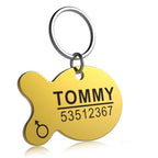 Pet Satiless Steel ID Tags