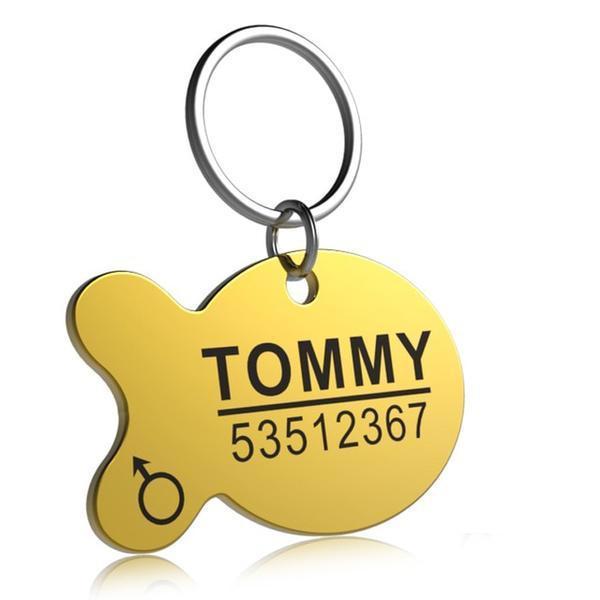Pet Satiless Steel ID Tags
