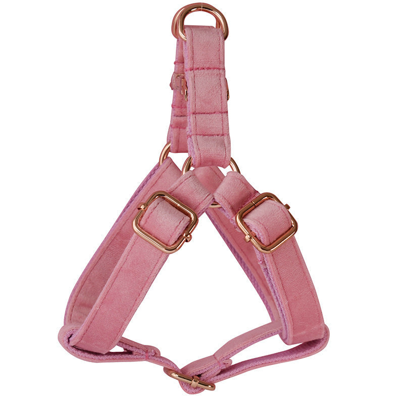 Pet Chest Harness and Leash Dog Collar and Leash Set