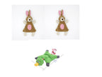 Dog Toy Corduroy Chew Toys - Squeaky Plush Animals