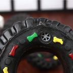 Rubber Tire Audible Dog Toy