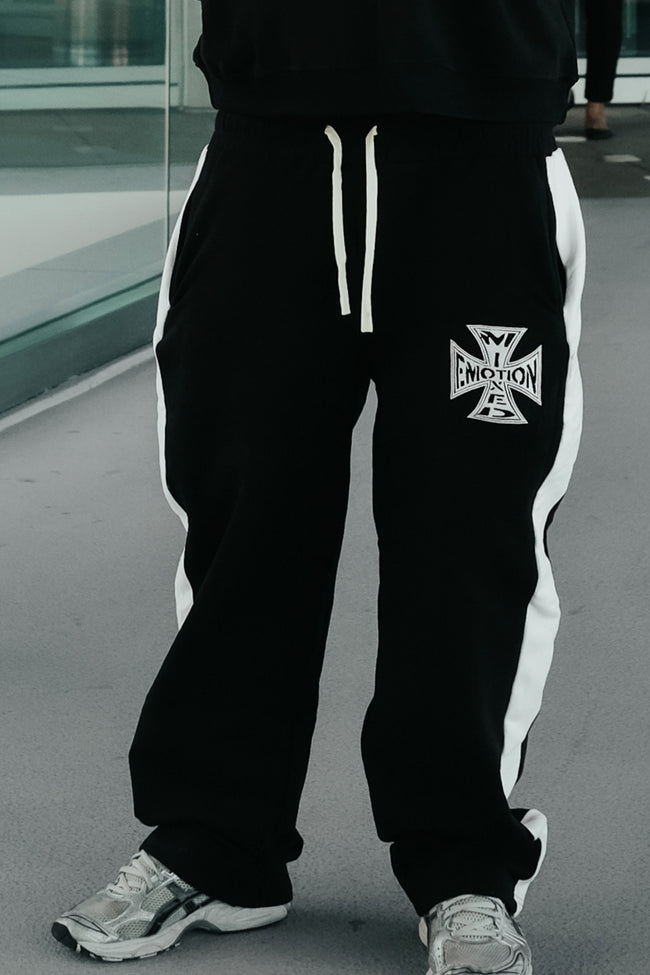 Mixed Emotions Black “Quarter” Pants Main Image