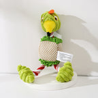 Dog Toy Corduroy Chew Toys - Squeaky Plush Animals