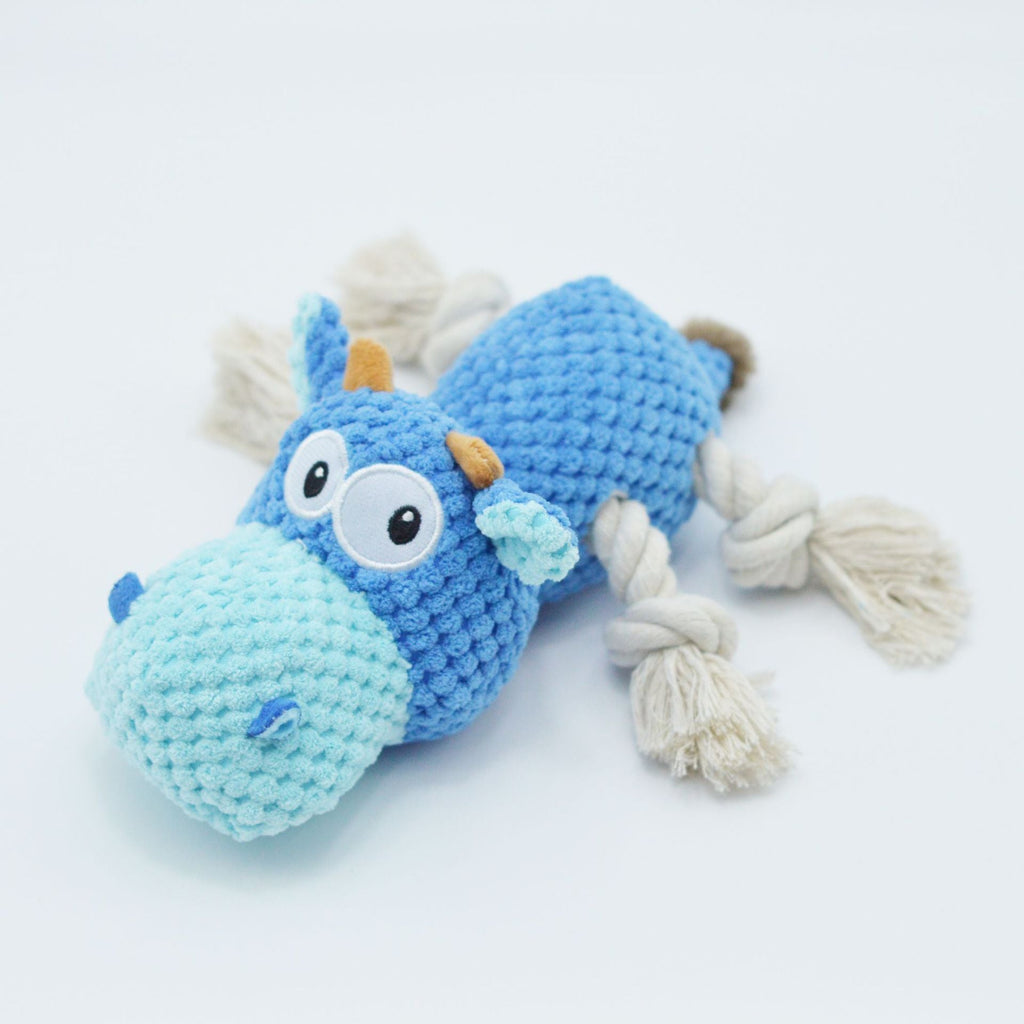 Colorful Cow Dog Chew Toy