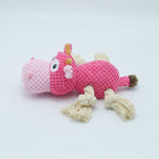 Colorful Cow Dog Chew Toy