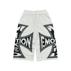 Mixed Emotions Grey “Classic” 3/4 Shorts