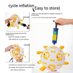 Interactive Dog Football Toy - Soccer Teething Ball With Cute Printing