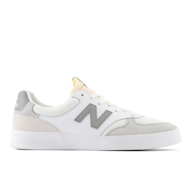 New Balance Men's 300 Court in White/Slate Grey Hover Image