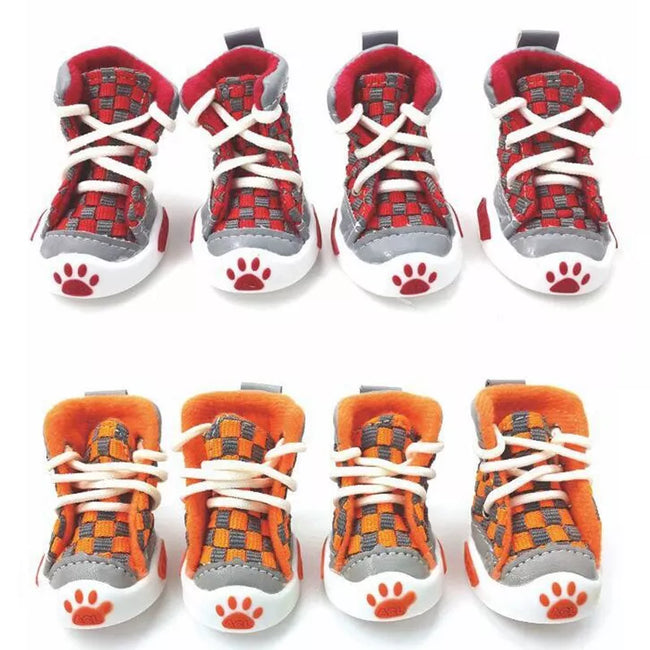 Football Style Puppy Boots for Small Dogs Main Image