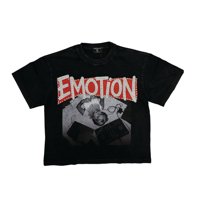 Mixed Emotions Black “Tunes” Tee Hover Image