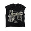 Mixed Emotions “Newspaper” Sleeveless tee