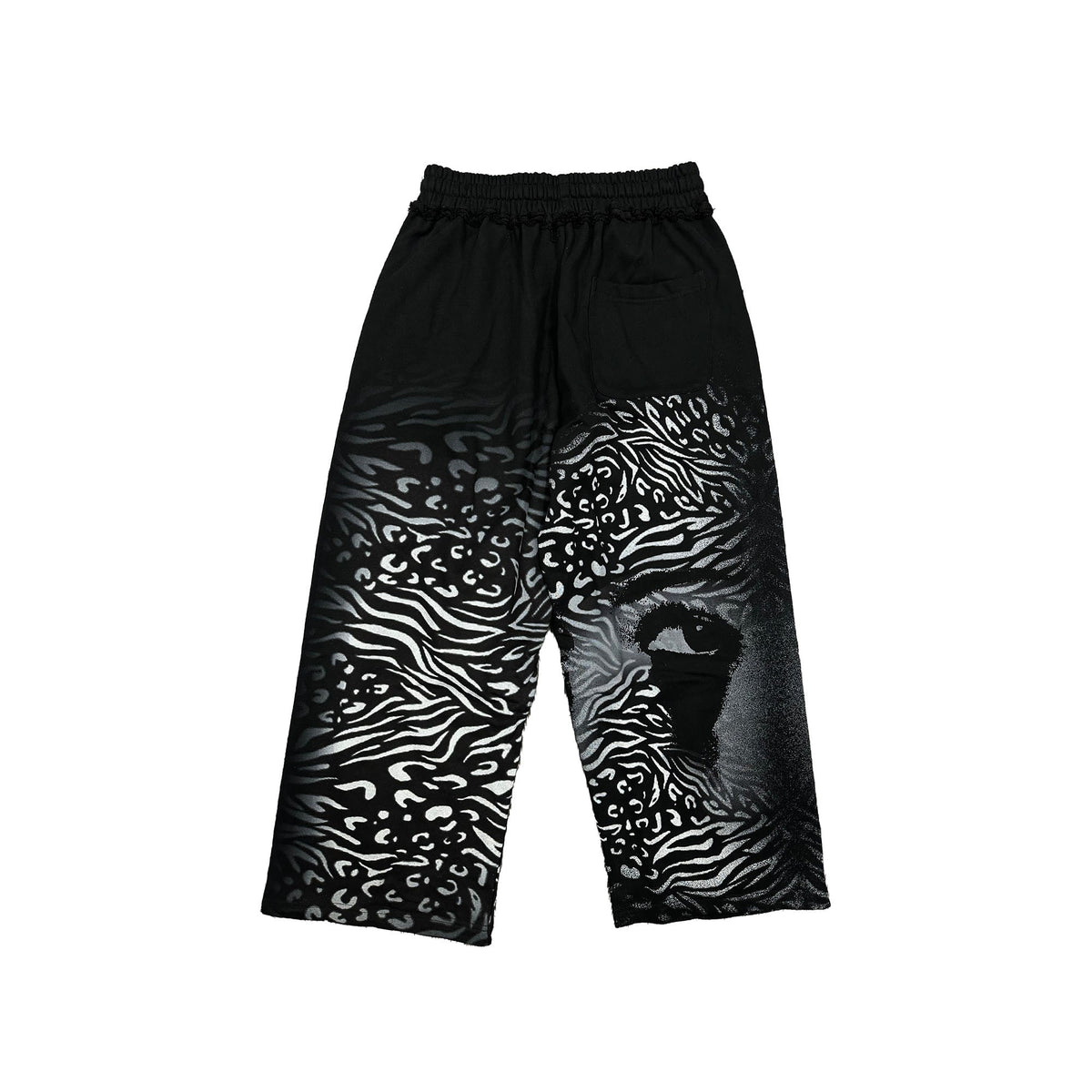 Mixed Emotions Black ‘Striped’ Sweatpants