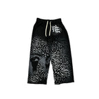Mixed Emotions Black ‘Striped’ Sweatpants