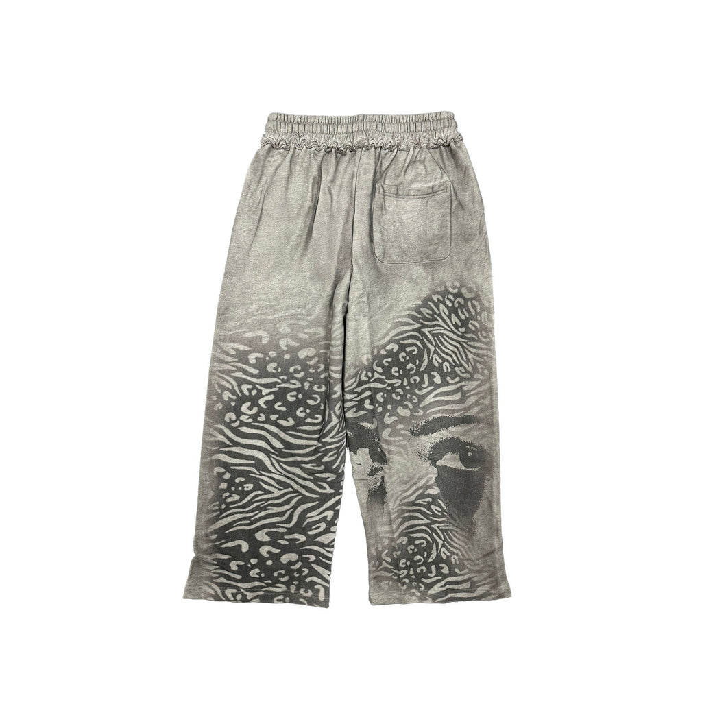 Mixed Emotions Grey ‘Striped’ Sweatpants