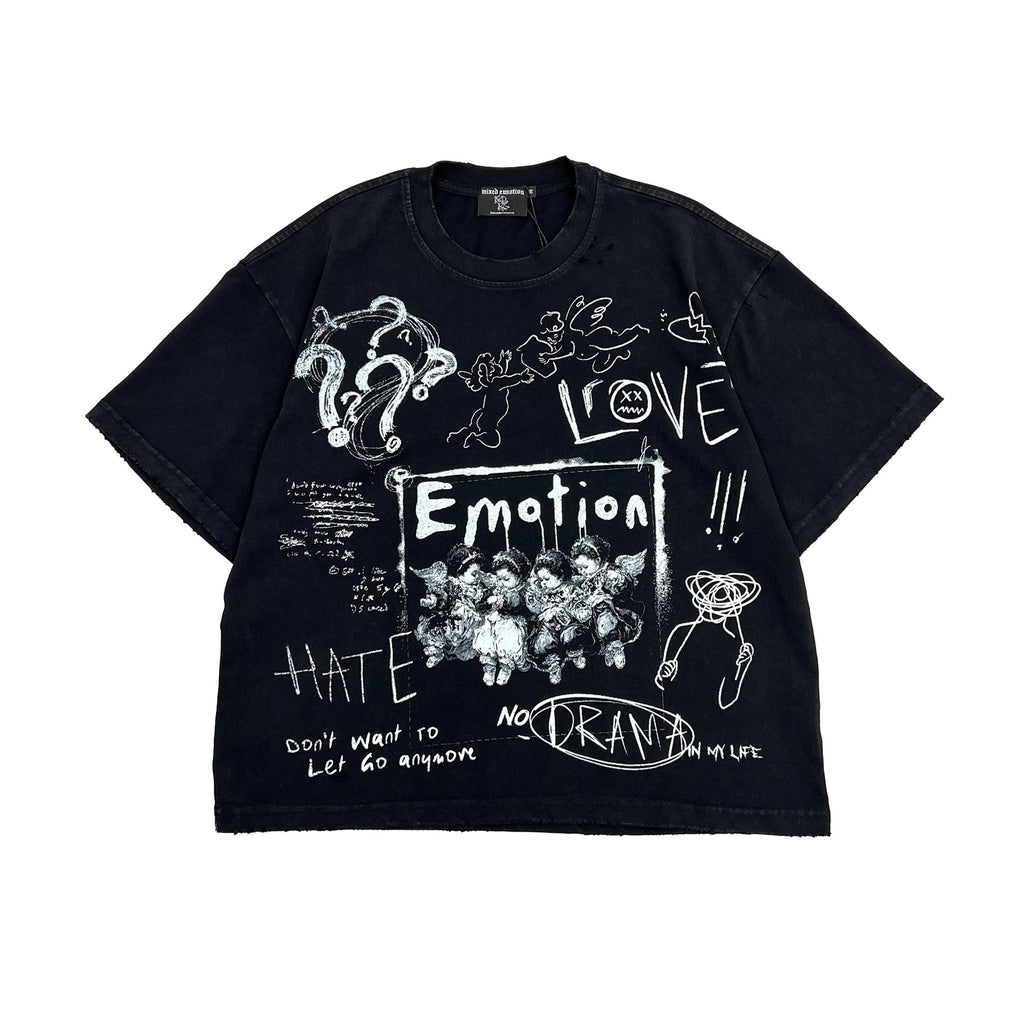 Mixed Emotions Black “Chaos” Tee