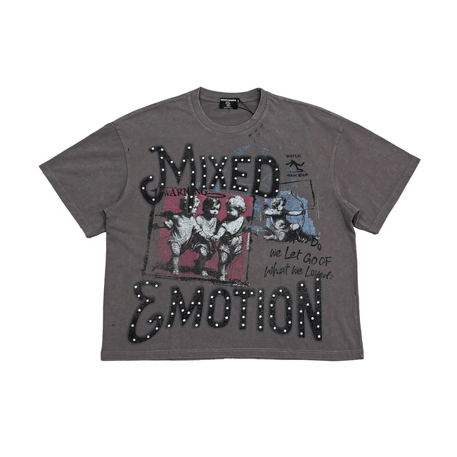 Mixed Emotions Grey “Friends” Tee Hover Image