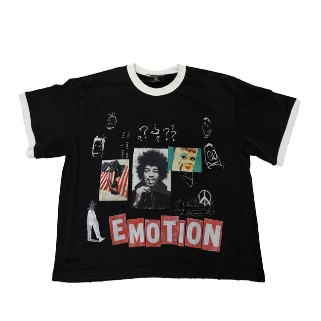 Mixed Emotions Black “Static” Tee Hover Image