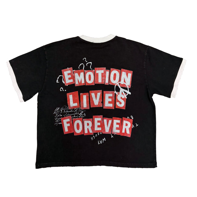 Mixed Emotions Black “Static” Tee Main Image