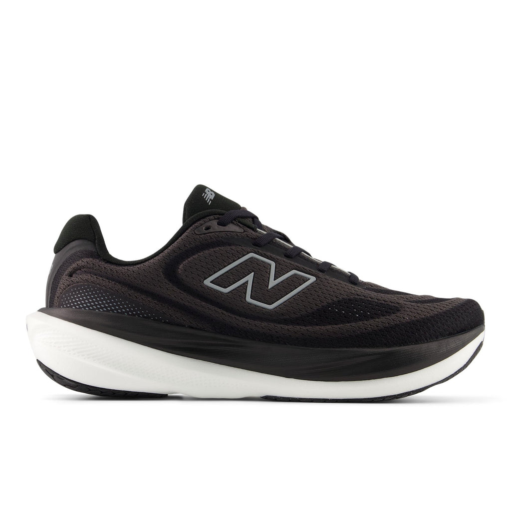 New Balance Men's 1080v15 in Black with Slate Grey and Faded Black