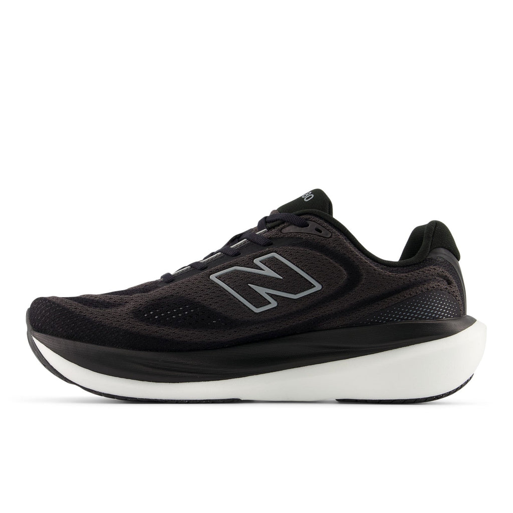 New Balance Men's 1080v15 in Black with Slate Grey and Faded Black